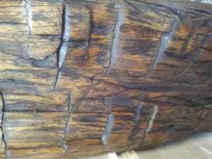 A Gnarly Oak Barn Beam Mantel To Remember