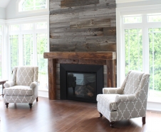 Barn-Beam-Mantel-With-Corbels-And-Barnboard