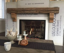 Mantel With Corbels