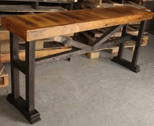 Barn-Board-Trestle-Console-Table