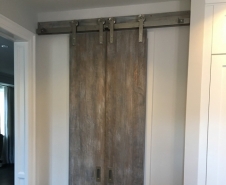 Maple Byparting Barn Doors